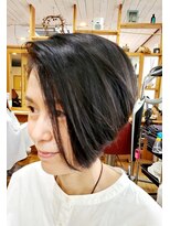 リビングヘアルーム(LIVING HAIR ROOM) アシメボブ