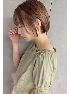 アイユー(ii+U) インスタ【chokihara】大人かわいい 小顔 ショート