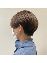 ファースト 泉中央店(first)&nbsp;ステップボーンカット/グレージュカラー/20代30代40代