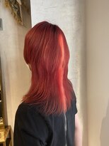 エディ(eddie)&nbsp;【eddie】ピンクロングウルフレイヤー