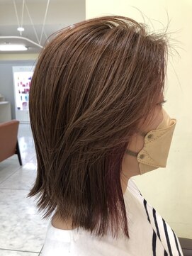 プールドゥマン 屯田(POUR DEMAIN) 【POURDEMAIN】フェイスフレーミングピンク