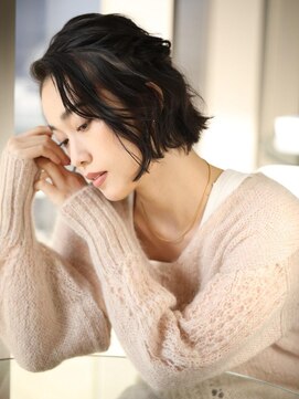 ショコラ アベノ(Chocolat ABENO) #ダークアッシュ#モードボブ#髪質改善トリートメント