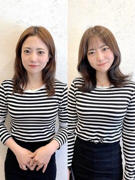 ユニコ(unico) 韓国風ヘアスタイル