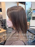 【30代40代50代】グレージュ★明るい白髪ぼかし Mplusミズイデ