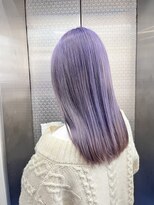 ファイブバイジエクト 堀江(FIVE by The Ect)&nbsp;ツヤツヤ×高彩度ラベンダーカラー