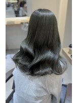 サロンドミルク 新百合ヶ丘店(salon de MiLK)&nbsp;ミルクティーベージュグレージュハイトーンダブルカラーインナー