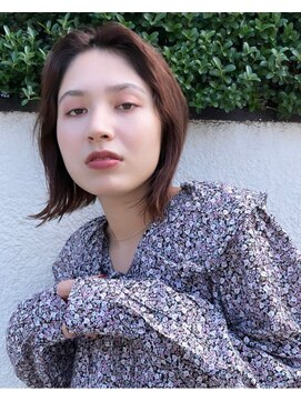 ルームヘア 代々木上原店(Room hair) ボブ/グレージュ/大人女性/レイヤー/ショート[代々木上原]