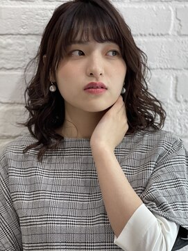 デイジー インデックスヘア 大島店(DAISY index hair) ★江東区大島ショートが得意なサロン ミディアムボブ 20代30代