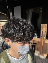 ノウェム バイ シーラス(novem by cirrus)&nbsp;メンズパーマ20代/30代/40代/50代