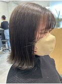 ハイライト/インナーカラー/白髪ぼかし/縮毛矯正/ショート