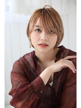 アッシュ 池袋店(Ash) 10代20代30代『ハイトーンショート』　　＃池袋駅