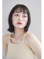 ミンクス 青山店(MINX) フルバング 似合わせ イメチェンヘアスタイル ハッシュカット