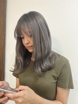 スイート ヘアデザイン(Suite HAIR DESIGN)&nbsp;グレーカラー寒色系