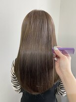 ロットアニバース(lott annibirth)&nbsp;【髪質改善】赤みを抑えたnatural beige 透明感/トリートメント