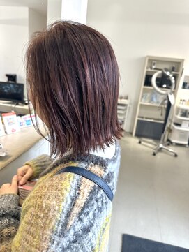 ゴットラトゥール(GOTTO LATOUR) カシスカラー/カシスピンク/きりっぱなしボブ