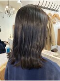 髪質改善トリートメントさらさらツヤ髪ミディアムヘア
