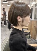 小顔ナチュラルボブ