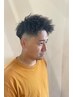【新規・男性限定】カット+ツイストパーマ  ￥8,500