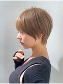 前髪ありなし面長丸顔/20代/30代/40代/ショート/ボブ【倉田】