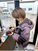 継ぎ足しハイライトウルフ