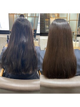 カノア(KANOA) 美髪艶髪になる持ちのいい酸性ストレート縮毛矯正髪質改善