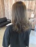 カット＋透明感カラー＋ウルトラファインバブル付き！！￥11000