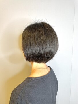 ブロッサム 東久留米店(Blossom) 大人美人斜めバングくびれデジタルパーマ毛先丸みパーマ