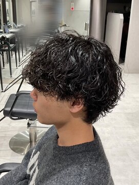 ロルカ 池袋店(Rolka) 【波巻きパーマ】マッシュ/メンズパーマ/メンズカット/池袋