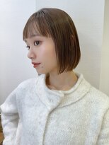 ロンドアベニール 北千住(Lond avenir)&nbsp;ミニウルフレイヤーカット顔周り前髪韓国ショートボブ/北千住