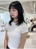 【keen×刈谷】レイヤーカット×グロスブラック