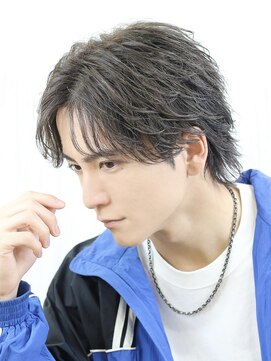 ベーア(Bar) フェザーパーマコンマセンターパートフェザーショート