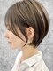 ウィールール 白石店(WE RULE)の写真/≪美しいフォルムの”大人ショート”≫朝の手入れが簡単に!!それでいて美しいヘアスタイルをご提供♪