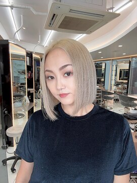 ラピス 大宮(Lapis) ミルクティーボブ