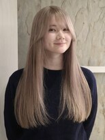 ソル バロール 表参道(SOL .valor)&nbsp;ハイトーンカラーペールピンクシルバーホワイトブロンドレイヤー