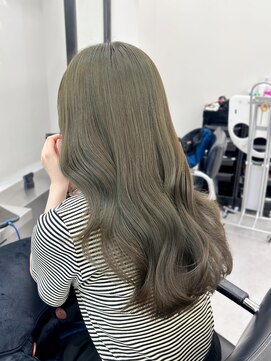 アルドーレフィエロ シンサイバシ(Ardore fiero shinsaibashi) オリーブグリーン☆ブリーチなし20代30代40代