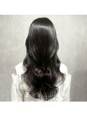 黒髪/クラゲヘアー/オリーブグレー/小顔/ココアベージュ/渋谷