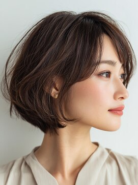 大人の上品ショートボブ［鷺ノ宮］