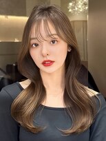 ロンドガーネット 池袋(Lond garnet)&nbsp;暗めカラー/韓国風巻き/レイヤーカット/髪質改善/縮毛矯正/池袋