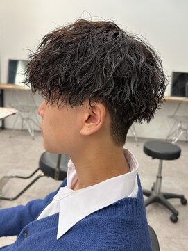 エルマーク 梅田(L-MARK) マッシュ/スパイラル/パーマ/メンズ/ツイスパ/波巻きパーマ