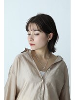 カナモロカ(CANAMO ROCA) レイヤーボブ/くびれボブ/髪質改善/ベージュ