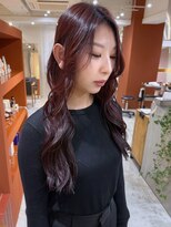 プフ 伏見(puf)&nbsp;[puf 伏見/丸の内/栄/名古屋] 赤×紫で今っぽレッド ★浅田