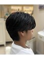 レ セゾン(Les Saisons)&nbsp;朝のセットが楽！毛流れニュアンスパーマ/曲がる縮毛矯正