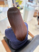 フォルテ 榛原パームス店&nbsp; 大人ガーリーダークアッシュ似合わせカットミディアムレイヤー