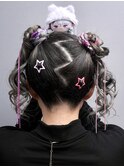 にじさんじ不破湊推し活渋谷ヘアセットヘアメイクヘアアレンジ