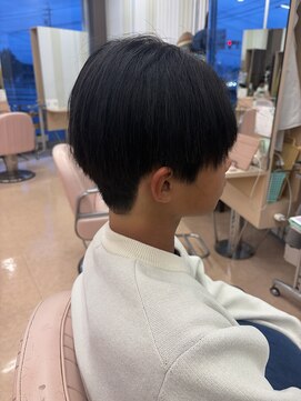 ウェーヴ 浜松小豆餅店(wave) 縮毛矯正×学生×メンズ