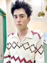 イギー(igggy)&nbsp;メンズカット　メンズパーマ　スパイキーショート　パーマ
