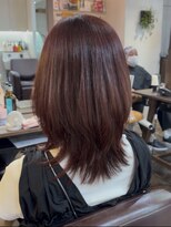 クラウドヘアー CLOUD HAIR&nbsp;【CLOUD】大人ピンク×レイヤーカット