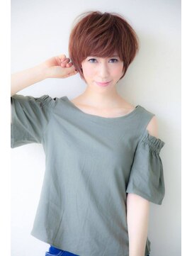 ヘアメイク シュシュ(Hair make chou chou) 小顔エフォートレスショート【chou-chou 北林　夏実】