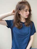 エル(LE)&nbsp;ワンレンクラシカル斜めバングボルドー