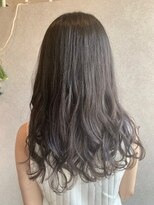 フゥカ 売市店(fuka)&nbsp;エアウェーブ×ラベンダーグレージュ